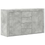 Aparador Gris Concreto Madera de Calidad 120 x 36 x 69 cm de , Aparadores - Ref: Foro24-3333859, Precio: 143,59 €, Descuento: %