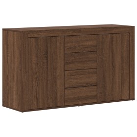 Aparador Roble Marrón Madera Elaborada 120 x 36 x 69 cm Aparador de , Aparadores - Ref: Foro24-3333862, Precio: 141,69 €, Des...
