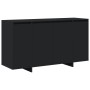 Aparador Negro Negro Madera elaborada 135 x 41 x 75 cm de , Aparadores - Ref: Foro24-3333887, Precio: 155,41 €, Descuento: %