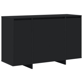 Sideboard Negro Negro Madera elaborada 120 x 41 x 75 cm by , Sideboards - Ref: Foro24-3333897, Price: 153,74 €, Discount: %