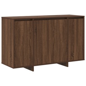 Aparador de Roble Marrón Roble Marrón Madera Maciza de Roble de , Aparadores - Ref: Foro24-3333902, Precio: 150,86 €