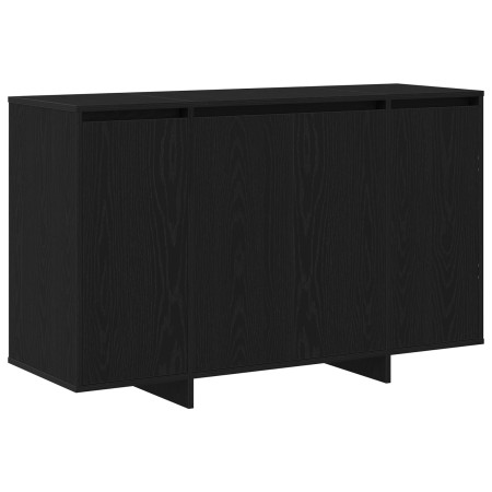 aparador de roble negro roble negro madera 120 x 41 x 75 cm de , Aparadores - Ref: Foro24-3333905, Precio: 156,38 €, Descuent...