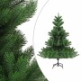 Árbol de Navidad abeto Nordmann con LEDs y bolas verde 240 cm