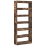 Estantería de Roble Ahumado Roble Ahumado Madera 80 x 30 x 198 cm by , Bookcases and shelves - Ref: Foro24-3333920, Price: 11...