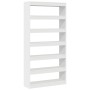 Estantería Blanca Blanca Madera de ingeniería 100 x 30 x 198 cm von , Bücherregale und Regale - Ref: Foro24-3333924, Preis: 1...