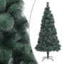 Árbol Navidad artificial con LEDs y soporte PET verde 180 cm