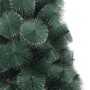 Árbol Navidad artificial con LEDs y soporte PET verde 180 cm