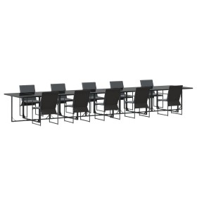 Conjunto de Comedor de Jardín de 15 Piezas con