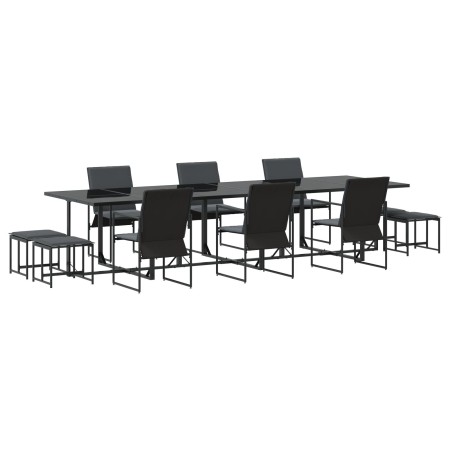 Juego de Comedor de Jardín de 13 Piezas con Cojines de Acero y Textileno | Foro24.es | Tu tienda online para hogar, jardín y más Foro24.es