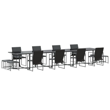 Juego de Comedor de Jardín de 16 Piezas con Cojines de Acero y Textileno | Foro24.es | Tu tienda online para hogar, jardín y más Foro24.es