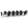 Set de Comedor de Jardín de 16 Piezas con Cojines de Acero y Textileno by , Garden sets - Ref: Foro24-3335870, Price: 673,30 ...