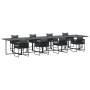 Juego de Comedor de Jardín de 12 Piezas con Cojines de Acero y Ratán Sintético by , Garden sets - Ref: Foro24-3335875, Price:...
