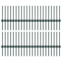Poste de Cerca 44 pcs U-Channel Verde 80 cm de Acero de , Postes de cerca - Ref: Foro24-3335911, Precio: 110,73 €, Descuento: %