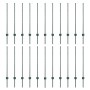 Postes de Cercas 22 pcs en U Verde 140 cm Acero de , Postes de cerca - Ref: Foro24-3335918, Precio: 96,86 €, Descuento: %