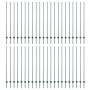44 piezas Postes de Cerca Metálicos en Forma de U Verde by , fence posts - Ref: Foro24-3335925, Price: 230,70 €, Discount: %