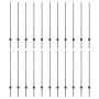 Postes de Cerca 44 pcs U-Channel Gris 160 cm Acero de , Postes de cerca - Ref: Foro24-3335938, Precio: 110,23 €, Descuento: %