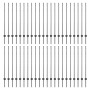 Postes de Cercas 88 pcs U-Channel Gris 160 cm Acero de , Postes de cerca - Ref: Foro24-3335939, Precio: 212,34 €, Descuento: %