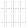 Postes de Cerca 22 pcs U-Channel Plata 80 cm Acero de , Postes de cerca - Ref: Foro24-3335946, Precio: 55,85 €, Descuento: %