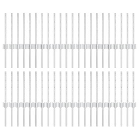 Postes de cerca 44 pcs U-Channel Plata 80 cm Acero by , fence posts - Ref: Foro24-3335947, Price: 107,76 €, Discount: %