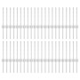 Postes de cerca 44 pcs U-Channel Plata 80 cm Acero de , Postes de cerca - Ref: Foro24-3335947, Precio: 107,76 €, Descuento: %