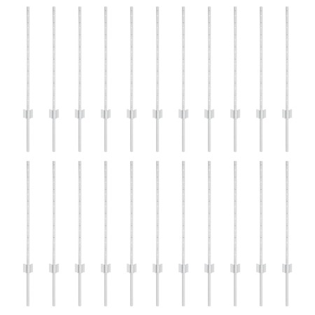 Postes de Cerca 22 pcs U-Channel Plateado 120 cm Acero de , Postes de cerca - Ref: Foro24-3335952, Precio: 72,24 €, Descuento: %