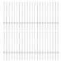 Postes de Cerca 44 pcs U-Channel Plata 120 cm Acero de , Postes de cerca - Ref: Foro24-3335953, Precio: 134,38 €, Descuento: %
