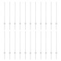 Postes de Cerca 44 pcs U-Channel Plata 140 cm Acero de , Postes de cerca - Ref: Foro24-3335954, Precio: 85,50 €, Descuento: %