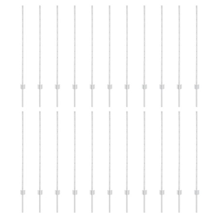 Postes de cercas 44 pcs U-Channel Plata 160 cm Acero de , Postes de cerca - Ref: Foro24-3335956, Precio: 92,18 €, Descuento: %