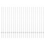 Postes de cercas 44 pcs canal en U plateado 180 cm de acero de , Postes de cerca - Ref: Foro24-3335958, Precio: 103,19 €, Des...