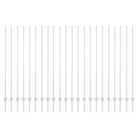 Postes de cercado 44 pcs U-Channel Plateado 200 cm Acero de , Postes de cerca - Ref: Foro24-3335960, Precio: 107,50 €, Descue...