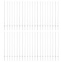 Postes de Cerca 88 pcs U-Channel Plata 200 cm Acero de , Postes de cerca - Ref: Foro24-3335961, Precio: 210,43 €, Descuento: %