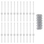 Cerca de Malla con 22 postes en U Plata 0.4x25 m Acero de , Postes de cerca - Ref: Foro24-3336304, Precio: 89,48 €, Descuento: %