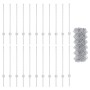 Conjunto de Cerca de Jardín Conjunto de 2 Acero galvanizado Grande von , Zaunpfosten - Ref: Foro24-3336306, Preis: 131,78 €, ...