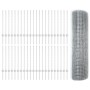 Cerca de Alambre Soldado con 44 Postes en U Plata 0.8x100 m Acero de , Postes de cerca - Ref: Foro24-3336424, Precio: 311,56 ...