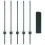 Cerca de Alambre Soldado con 5 Postes U Verde 0.8x10 m Acero de , Postes de cerca - Ref: Foro24-3336441, Precio: 48,68 €, Des...