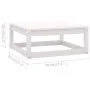 Garden furniture 6 pieces with cushions made of solid pine wood by vidaXL, Garden sets - Ref: Foro24-3076590, Price: 533,68 €...