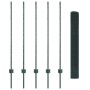 Cerca de Alambre Soldado con 5 Postes U Verde 1.2x10 m Acero de , Postes de cerca - Ref: Foro24-3336451, Precio: 54,70 €, Des...