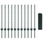 Cerca de Alambre Soldado con 11 Postes en U Verde 0.8x25 m Acero by , fence posts - Ref: Foro24-3336477, Price: 83,38 €, Disc...