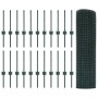 Cerca de Alambre Soldado con 22 Postes en U Verde 0.4x50 m Acero de , Postes de cerca - Ref: Foro24-3336498, Precio: 103,38 €...