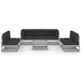 8-piece garden furniture set with solid pine wood cushions by vidaXL, Garden sets - Ref: Foro24-3076476, Price: 724,08 €, Dis...