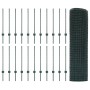 Cerca de Alambre Soldado con 22 Postes U Verde 0.8x50 m de Acero de , Postes de cerca - Ref: Foro24-3336512, Precio: 150,65 €...