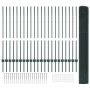 Cerca de Alambre Soldado con 22 Postes en U Verde 1.2x50 m Acero de , Postes de cerca - Ref: Foro24-3336521, Precio: 199,80 €...