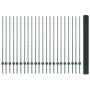Valla de Alambre Soldado con 22 postes U Verde 1.4x50 m de acero de , Postes de cerca - Ref: Foro24-3336524, Precio: 243,34 €...