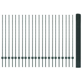 Cerca de Alambre Soldado con 22 U Postes Verde 1.4x50 m Acero by , fence posts - Ref: Foro24-3336525, Price: 231,63 €, Discou...
