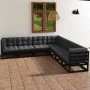 Garden furniture set 7 pieces and cushions solid pine wood by vidaXL, Garden sets - Ref: Foro24-3076558, Price: 767,39 €, Dis...