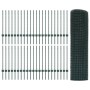 Valla de Alambre Soldado con 44 Poste U Verde 0.8x100 m de Acero de , Postes de cerca - Ref: Foro24-3336543, Precio: 309,14 €...