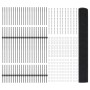 Cerca de Alambre Soldado con 88 Postes en Gris 1x100 m Acero de , Postes de cerca - Ref: Foro24-3336663, Precio: 370,43 €, De...