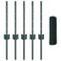 Publicación de Poste de Cerca 5 pcs U-Channel Verde 40 cm Acero, Cerca Hexagonal Verde 0.4x10 m Acero by , fence posts - Ref:...