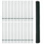 Postes de Valla 11 pcs U-Channel Verde 160 cm Acero, Valla Hexagonal Verde 1.6x100 m Acero de , Postes de cerca - Ref: Foro24...