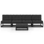 5-piece garden furniture set with solid pine wood cushions by vidaXL, Garden sets - Ref: Foro24-3076398, Price: 473,10 €, Dis...